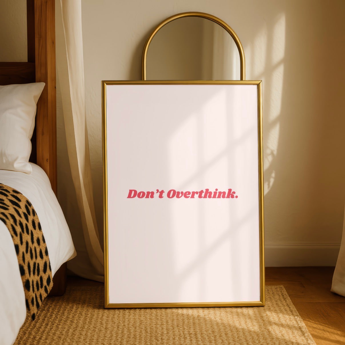 Don’t overthink